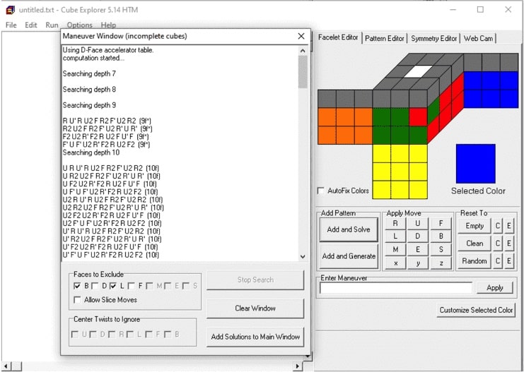 speedcube algoritmus fyft